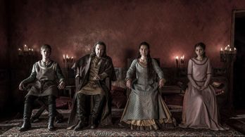 Críspulo Cabezas, Ginés García Millán, Eva Rufo, and Lucía Díez in Cathedral of the Sea (2018)