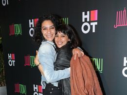 Maisa Abd Elhadi and Ahlam Canaan at an event for Nafas (2019)