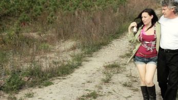 Angela Parent and Peter Whittaker in Raiders of the Lost Shark (2015)