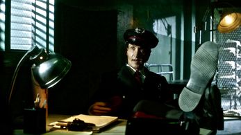 Faron Salisbury in Gotham season 4, episode 15, A Dark Knight: The Sinking Ship the Grand Applause, on FOX