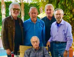 Danny Hutton, Bill Cooper, Jeffrey Sherman, Joel Cohen. Seated: Richie Podolor