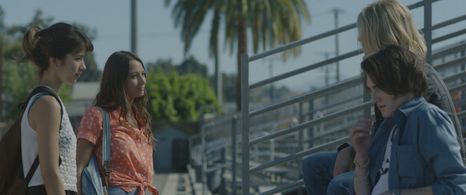 Still of Nichole Bloom, Therese Fabianne, Lou Wegner and Zak Henri in Teenage Cocktail. Official Selection-SXSW Film Fes