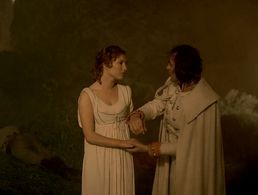 Bruno Ganz and Edith Clever in The Marquise of O (1976)