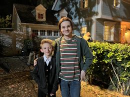 Series Ted - pic with Max Burkholder (John Bennett)