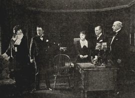 Irene Castle and Warner Oland in Convict 993 (1918)