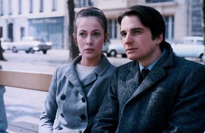 Claude Jade and Jean-Pierre Léaud in Stolen Kisses (1968)