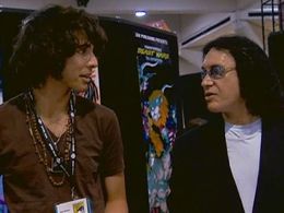 Gene Simmons and Nick Simmons in Gene Simmons: Family Jewels (2006)