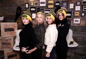 Edie Falco, Jenny Slate, Gillian Robespierre, and Abby Quinn