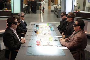 Wolfgang Puck, Gail Simmons, Curtis Stone, Marcel Vigneron, and Homaro Cantu in Top Chef Duels (2014)