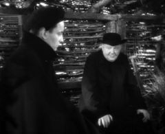 Adrien Borel and Claude Laydu in Diary of a Country Priest (1951)