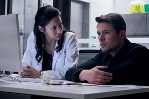 John Reardon and Mayko Nguyen in Hudson & Rex (2019)