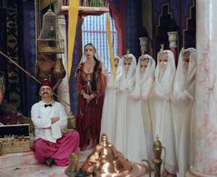 Nela Boudová and Ladislav Gerendás in Bylo nás pet (1994)