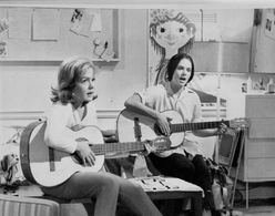 Sandra Dee and Monica Moran in Take Her, She's Mine (1963)