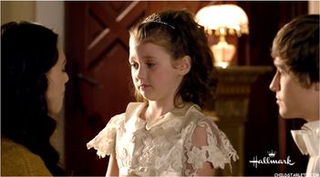 Katie McGrath, Travis Turner, and Leilah de Meza in A Princess for Christmas (2011)