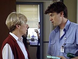 Jeremy Cumpston and Judith McGrath in All Saints (1998)