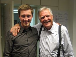 Till Nowak and Michael Ballhaus in the jury of the Munich Festival of Film Schools, 2007