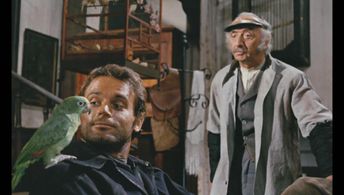 Terence Hill and Pinuccio Ardia in Django, Prepare a Coffin (1968)