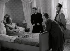 Gertrud Fridh, Jarl Kulle, Sture Lagerwall, and Nils Poppe in The Devil's Eye (1960)