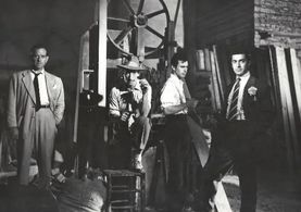 Barta Barri, Alfonso Estela, and Carlos Otero in Criminal Squad (1950)