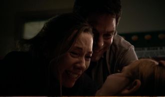 Cynthia Evans, Joe Hardy Jr. and Brooklyn Garmon in Sleepy Hollow-The Sisters Mills