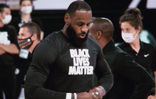 LeBron James in Legacy: The True Story of the LA Lakers: Episode #1.10 (2022)