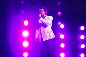 Henrique Zaga at press event of Beyond The Universe (2022)