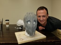 Thomas P. Vitale in prep for You Might Be The Killer.