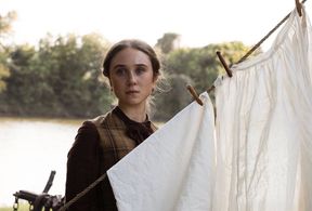 Emma Malouff plays Mary Abel Dutton in 