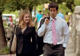 Anna Chlumsky and Stephen Schneider in Bert and Arnie's Guide to Friendship (2013)