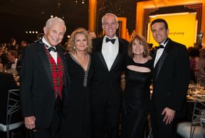 Producers for the 19th Annual SAG Awards, Paul Napier, JoBeth Williams, Daryl Anderson, Kathy Connell, and Woody Schultz