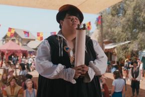 Romel De Silva as Goodman Lewis in American Princess