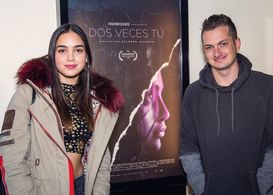 Salomón Askenazi and Melissa Barrera