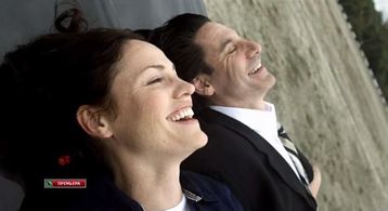 Scott Cohen and Jorja Fox in 3 Weeks to Daytona (2011)