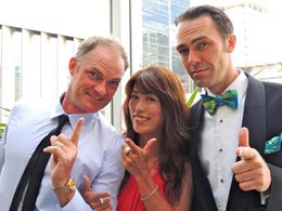 Christopher Hiraishi Mae, Yuko Hiraishi Mae, Garnet Mae. Premiere 