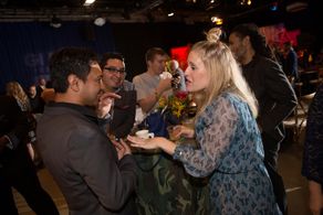 Daniel N. Butler, Oscar Velázquez, John Freeman, Jordan Jacobo, and Allie Lennox at an event for Fletcher and Jenks (201