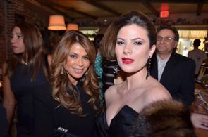 Paula Abdul and Amanda Greer