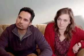 Michael Peña and Virginia Kull in Gracepoint (2014)