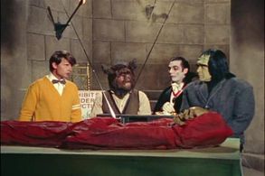 Fred Grandy, Buck Kartalian, Mike Lane, and Henry Polic II in Monster Squad (1976)