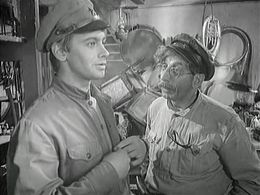 Aleksandr Benyaminov and Aleksandr Demyanenko in Sotrudnik ChK (1964)