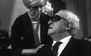Antonio Jiménez Escribano and Mabel Karr in The Diabolical Dr. Z (1966)