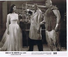 Bela Lugosi, Tor Johnson, and Loretta King in Bride of the Monster (1955)