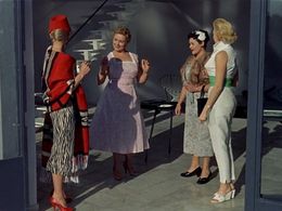 Adelaide Danieli, Dominique Marie, and Adrienne Servantie in Mon Oncle (1958)