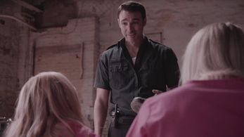 Still of Jon Welch, Victoria Kucher and Gina Lynn Crawford in Pink Is In (2021)