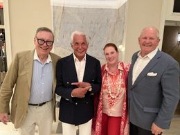 Steve Stodghill, George Hamilton, Anne Stodghill & Chris Knight