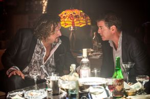 Pierce Brosnan and Dragan Marinkovic in The November Man (2014)