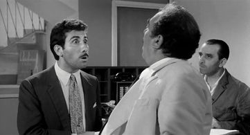 Aldo Puglisi and Saro Urzì in Seduced and Abandoned (1964)