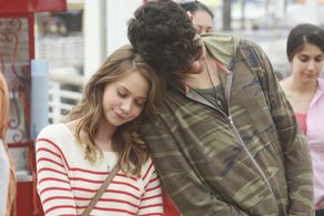 Amanda Leighton and Noah Centineo in The Fosters (2013)