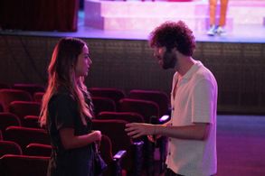 Chloe Bennet and Dave Burd in Dave: Wisconsin (2023)