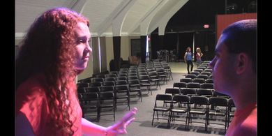 Erin Morris and Charlie White in Up on High Ground (2014)