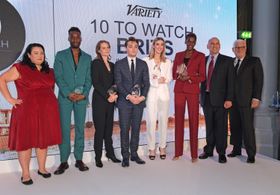 Jenelle Riley, Laura Solon, Nathan Stewart-Jarrett, Dean-Charles Chapman, Gregg Schwenk, Honor Swinton Byrne, and Sheila